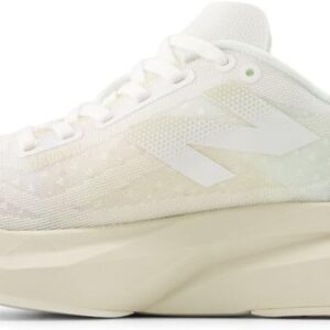 New Balance Women's FuelCell Rebel V4 Running Shoe, White/Linen/Sea Salt, 7.5