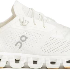 On Women's Cloud 5 Coast Sneakers, Undyed-White | White, 10 Medium US