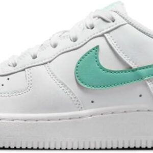 Nike Air Force 1 GS Summit White/Emerald Rise Size 5.5