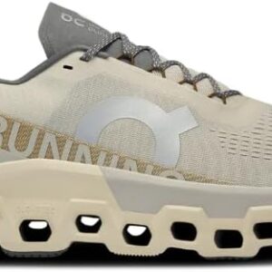 On Men's Cloudmonster 2 Sneaker, Cream/Ice, 12