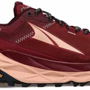 ALTRA Women's Olympus 5 Hike Low GTX Hiking Shoe, Maroon, 7