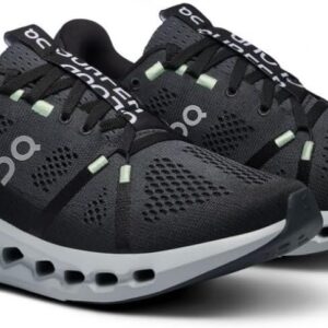 On Women's Cloudsurfer Sneaker, Iron/Glacier, 6