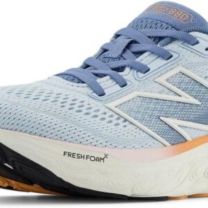 New Balance Women's W880V14 Running Shoe, Quarry Blue/Sea Salt/Heron Blue, 6.5