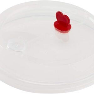 Karat Sipper Dome Lid for 24 oz Tall Premium PP Cup - Clear