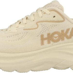 Hoka Women's Clifton 10 Sneaker, Vanilla/Birch, 7