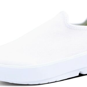 OOFOS OOmg eeZee Low Recovery Shoe, White - Women’s Size 7