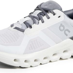 On Women's Cloudrunner 2 Sneakers, Frost | White, 10 Medium US