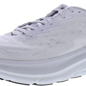 Hoka Men's Clifton 9 Sneaker, Nimbus Cloud/Steel Wool, 10