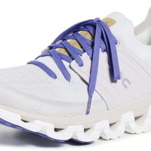 On Women's Cloudswift 3 Sneakers, White | Blueberry, 10 Medium US