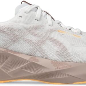 ASICS Women's NOVABLAST 5 Running Shoes, 9, White/Fawn