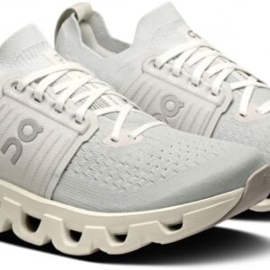 On Women's Cloudswift 4 Sneaker, Wolf/Sand, 8
