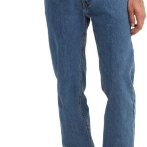 Levi's Men's 505 Regular Fit Jeans (Also Available in Big & Tall), Medium Stonewash, 32W x 30L