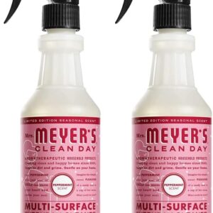 MRS. MEYER'S CLEAN DAY Multi-Surface Cleaner, Peppermint, 16 Fl Oz. (Pack of 2)