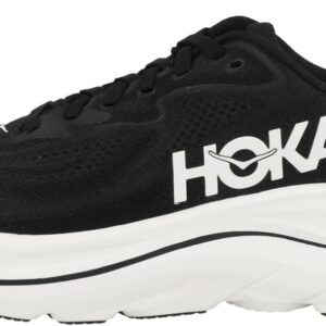 Hoka Women's Clifton 10 Black/White 10 Medium