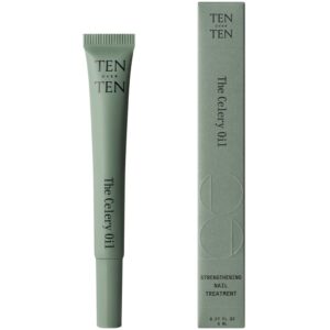 tenoverten - The Celery Oil Cuticle Treatment | Clean, Natural, Non-Toxic Nail Care (0.27 fl oz | 8 mL)