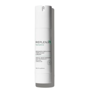 Replenix Redness Reducing Triple AOX Cream, Hydrating Medical-Grade Antioxidant Facial Treatment with Soothing Green Tea for Sensitive Skin (1 fl. oz)