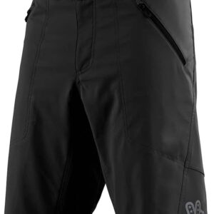 Troy Lee Designs Cycling Mountain Bike Trail Biking MTB Bicycle Shorts for Men, Skyline Short W/Liner (Solid Black, 30)