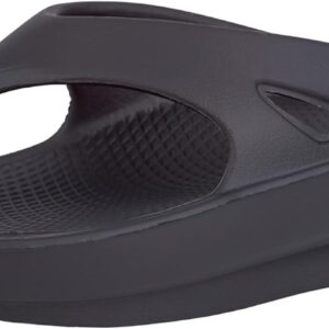 OOFOS OOriginal Recovery Sandal, Black - Women’s Size 6, Men’s Size 4