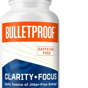 Bulletproof Clarity & Focus Capsules, 60 Count, Caffeine-Free Supplement to Promote Mental Clarity and Alertness, Formerly Named Smart Mode, Packaging May Vary