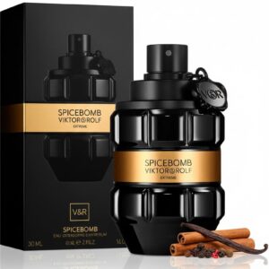 Viktor&Rolf - Spicebomb Extreme Eau de Parfum - Woody & Spicy - Cologne for Men - With Notes of Amber & Vanilla - 3 Fl Oz