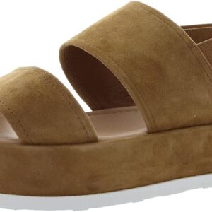 Via Spiga Women's V-Gabourey City Sandal Sport, Toffee, 8.5