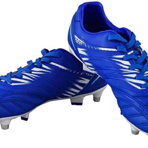 Vizari Men's Valencia SG Soft Ground Soccer Shoes/Cleats for Soft or Wet Playing Surfaces and Fields (Royal Blue, 8)