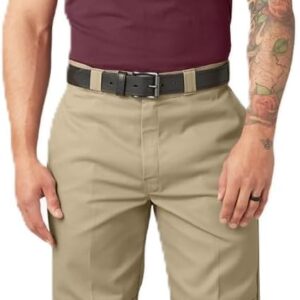 Dickies Loose Fit Double Knee Work Pants. Khaki, 34 32