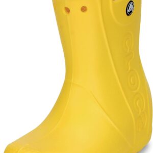 Crocs Handle It Rain Boot (Toddler/Little Kid) Yellow 2 Little Kid M