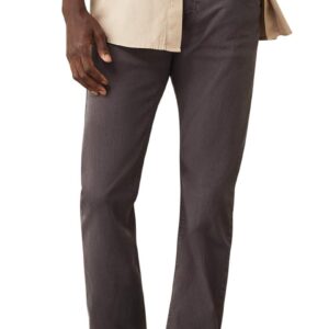 ARIAT Men's M7 Rocker Stretch Grizzly Straight Jean, Charcoal, Size 31L x 32W