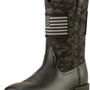 Ariat Sport Patriot Western Boot – Men’s Leather, Square Toe Western Boots