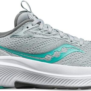 Saucony Echelon 9, Running Shoe Womens, Shadow/Pool, 6