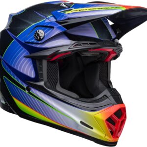 BELL Moto-9S Flex Helmets (Pro Circuit 23 Gloss Silver Metallic Flake - Large)