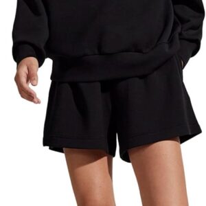 Varley Women's Hawley Half-Zip Sweatshirt, Black, L