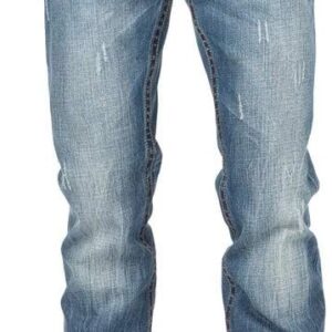 Stetson Men's 1014Rocker Fit Bootcut Jeans Blue 32W x 36L