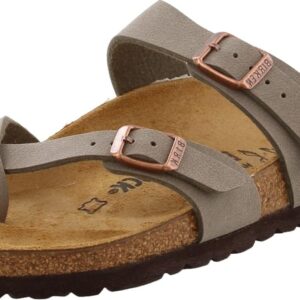 BIRKENSTOCK Women's Mayari Sandal, Stone, 39 R EU, 8-8.5 M US