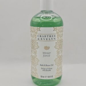 Crabtree & Evelyn Winter Forest Bath and Shower Gel, 16.9 Fl Oz
