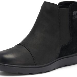 Sorel Evie™ II Chelsea Black/Sea Salt 10 B (M)