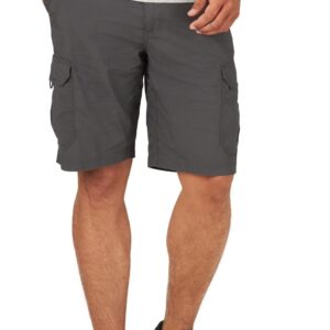 Lee Men's Extreme Motion Crossroad Cargo Short, Anthracite, 30