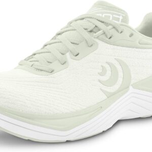 Topo Athletic Women's Ultrafly 5 Comfortable Lightweight Cushioned Durable 5MM Drop Road Running Shoes, Athletic Shoes for Road Running, Grey/White, Size 7