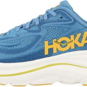 Hoka Men's Clifton 10 Sneaker, Alpine Blue/Foggy Night, 11.5
