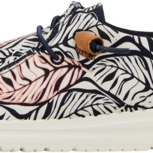 HEYDUDE Women's Wendy Tropical Navy Size 10