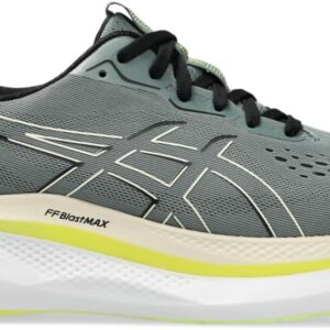 ASICS Men's GLIDERIDE MAX Running Shoes, 13, Monument Blue/Vanilla