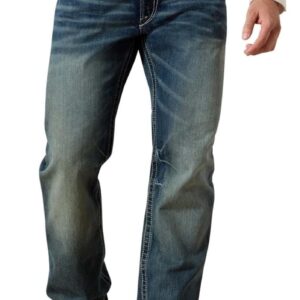 ARIAT Men’s M4 Low Rise Coltrane Boot Cut Jean
