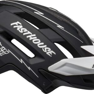 BELL Super Air MIPS Adult Mountain Bike Helmet - Fasthouse Matte Black/White, Large (58-62 cm)