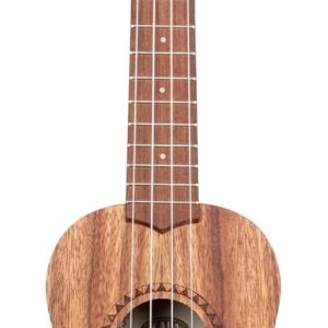 Kala Brand Music Co. Teak Collection, 4-String Ukulele, Natural, Soprano (KA S)