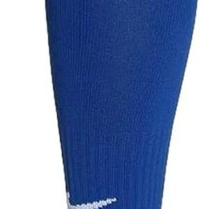 Nike Academy Over-The-Calf Soccer Socks, Varsity Royal/White, Large