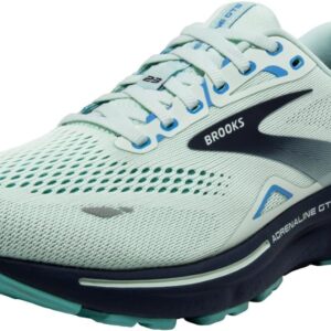 Brooks Women’s Adrenaline GTS 23 Supportive Running Shoe - Blue Glass/Nile Blue/Marina - 10.5 Medium