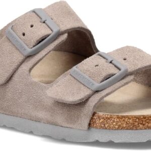 Birkenstock 1005960142 Arizona SFB Met Silver Lt 42