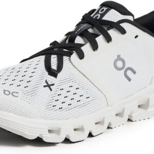On Women's Cloud X 4 Sneaker, Ivory/Black, 5