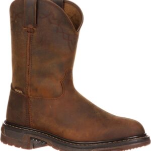 ROCKY Original Ride Roper Western Boot, Trail Brown, Size 7(M)